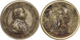 Innocenzo Buonamici (1691-1775), numismatico. Medaglia 1775 per la morte. D/ CAN INNOC BONAMICVS I.V.D THEOL AC POENITENT ECCL CATH; nel gitro interno...