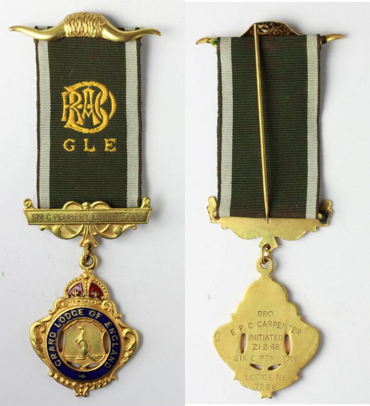 Massoneria inglese. Royal Antediluvian Order of Baffaloes. Grand Lodge of Englan...