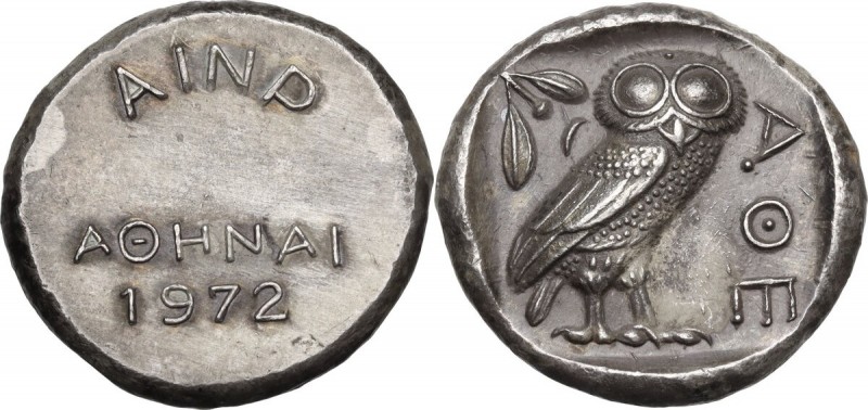 Grecia. A.I.N.P. (Associazione Internazionale Numismatici Professionisti). Medag...