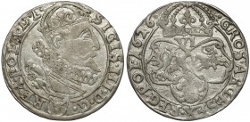 Zygmunt III Waza, Szóstak Kraków 1626 Wariant z interpunkcją pomiędzy M.D.L.
Reference: Kopicki 1264
Grade: XF/XF+ 

POLAND POLEN Sigismund III Va...