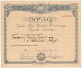 Dyplom 6% Pożyczki Narodowej za spełnienie obowiązku obywatelskiego dla Szkoły Publicznej, 1933 r. 

POLAND BONDS SHARES HWP POLAND POLEN