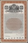 3% Bon Dolarowy Serii Poż. Stabilizacyjnej 1937 na $100 Reference: Bykowski 35.2 

POLAND BONDS SHARES HWP POLAND POLEN
