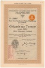 Zakopane, Stow. Matki Boskiej Dobrej Rady, 100 guldenów 1929 

POLAND BONDS SHARES HWP