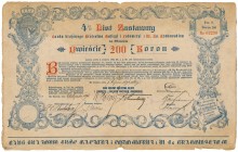 List zastawny, Lwów, Bank Krajowy, 200 kr 1894 

POLAND BONDS SHARES HWP POLAND POLEN