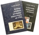Miłczak, Katalog polskich pieniędzy papierowych od 1794, wydanie III z roku 2005 wydanie trzecie, Warszawa 2005 (poprzednie i ostanie jednotomowe) cen...
