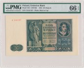 50 złotych 1941 - C Piękna sztuka.&nbsp; Reference: Miłczak 102
Grade: PMG 66 EPQ 

POLAND POLEN