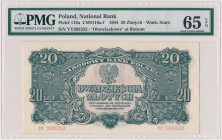 20 złotych 1944 ...owe - YY Reference: Miłczak 116a
Grade: PMG 65 EPQ 

POLAND POLEN