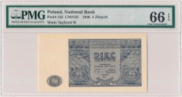 5 złotych 1946 Reference: Miłczak 125
Grade: PMG 66 EPQ 

POLAND POLEN