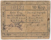 Konin, 10 kopiejek Reference: Podczaski R-151.F.2
Grade: F 

POLAND POLEN GERMANY RUSSIA NOTGELDS
