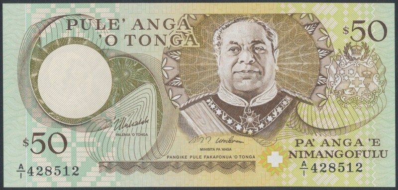 Tonga, 50 Dollars (1995) Reference: Pick 36
Grade: UNC 

AUSTRALIA