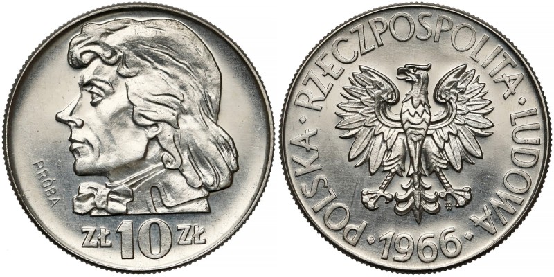 Próba NIKIEL 10 złotych 1960 Kościuszko - głowa Reference: Parchimowicz P.236.b...