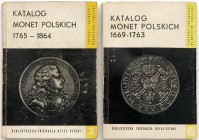 Katalog monet polskich 1669-1864 (2szt) Wydania z roku 1969, 1965. Stany dobre. 
 

POLAND, POLEN NUMISMATIC BOOKS