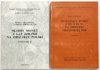 Skarby monet w Polsce 1650-1944 i z Ukrainy XIV-XVII w. (2szt) 

POLAND, POLEN NUMISMATIC BOOKS