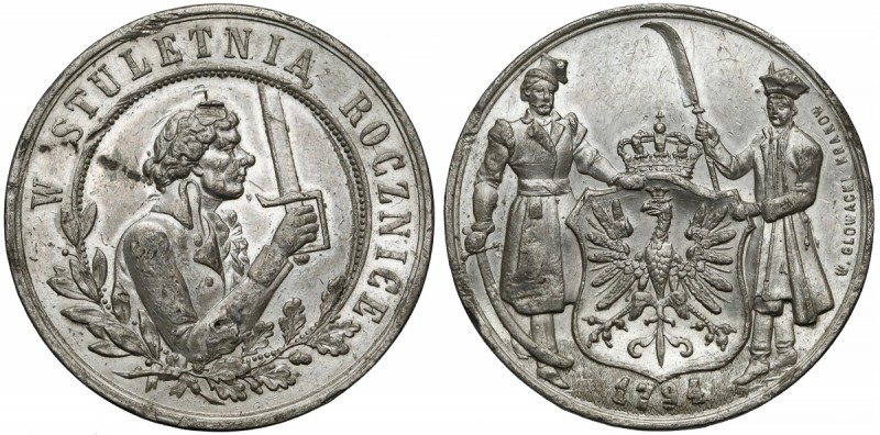 Medal 100. rocznica Insurekcji Kościuszkowskiej 1894 (Głowacki) Dość rzadki w ha...