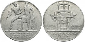Medal Wystawa Powszechna w Poznaniu 1929 r. - z prasą - rzadkość Bardzo rzadki medal. O ile medal z rewersem przedstawiającym Merkurego i Kowala jest ...