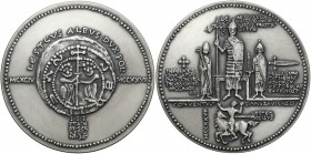 Medal SREBRO seria królewska - Leszek Biały (3a') Nakład 102 sztuki. Srebro, średnica 70 mm, waga 149.9 g&nbsp; Reference: Paszkowycz 43/85
Grade: UN...