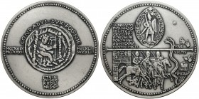 Medal SREBRO seria królewska - Konrad Mazowiecki (3b) Nakład 102 sztuki. Srebro, średnica 70 mm, waga 150.3 g&nbsp; Reference: Paszkowycz 47/84
Grade...