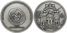 Medal SREBRO seria królewska - Władysław Laskonogi Nakład 102 sztuki. Srebro, średnica 70 mm, 148.1 g Reference: Paszkowycz 130/85
Grade: UNC 

POL...
