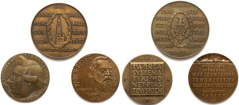 Medal numizmatycy i historia, zestaw (3szt) 

POLAND POLEN MEDAILE POLAND POLE...