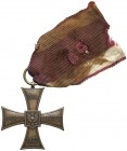 Krzyż Walecznych - Knedler 36 mm, nadaniowy Krzyż z serii zamówionej przez MSWojsk. w latach 1922-23 w firmie Jana Knedlera. Brąz. Wymiary; 36,2 x 39,...