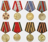 ZSRR, Odznaczenia mix - zestaw (8szt) Zestaw 8 odznaczeń ZSRR. 

ORDERS DECORATIONS BADGES POLEN POLAND RUSSIA RUSSLAND