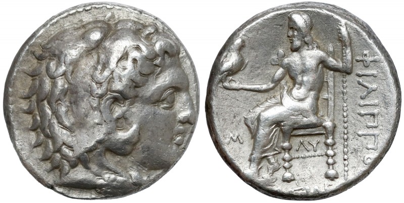 Grecja, Macedonia, Filip III Arridaios (323-311 p.n.e.) Tetradrachma - Babilon A...