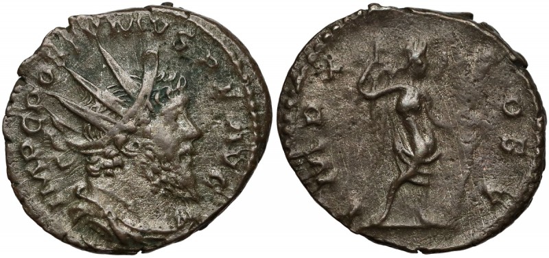 Postumus (260-269 n.e.) Antoninian - Imperium Galliarum, Cologne Awers: Popiersi...