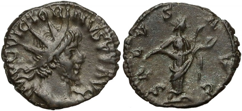 Wiktorynus (268-270 n.e.) Antoninian - Imperium Galliarum Awers: Popiersi cesarz...