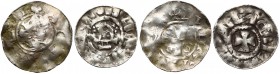 Deutschland, Otto III, Denare mit Kapelle (2 Stücke)
Otto III i Adelajda (983-1002), Denary z kapliczką - zestaw (2szt) 
Grade: F-VF 

WORLD COINS...