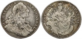 Bayern, Maximilian III. Joseph (1745-1777), Taler 1765
Bawaria, Maksymilian III Józef (1745-1777), Talar 1765 Srebro, średnica 40,45 mm, 27,55 g.&nbs...