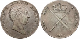 Bayern, Maximilian I. Joseph (1806-1825), Taler 1813
Bawaria, Maksymilian I Józef (1806-1825), Talar 1813 Srebro, średnica 39,5 mm, waga 27,82 g.&nbs...