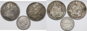 Bayern - 3 Stücke - Taler 1765 und 1775 + Gulden 1840
Bawaria - zestaw 3 szt. - Talary 1765 i 1775 i Gulden 1840 
Grade: VF 

WORLD COINS - GERMAN...