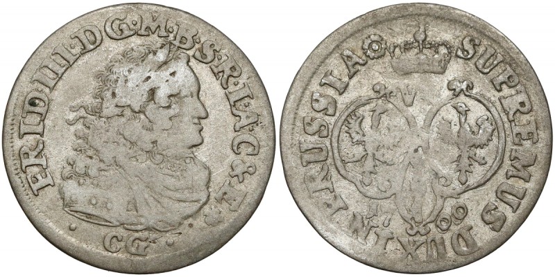 Brandenburg-Preussen, Friedrich III (1688-1701), 6 Groschen 1700
Brandenburgia-...