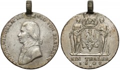 Preussen, Friedrich Wilhelm III., Taler 1802-A, Berlin
Prusy, Fryderyk Wilhelm III, Talar 1802-A, Berlin Srebro, średnica 36,6 mm, waga 22,92 g.&nbsp...