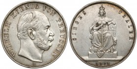 Preussen, Siegestaler 1871-A, Berlin
Prusy, Talar zwycięstwa 1871-A, Berlin Reference: A.K.S. 118
Grade: VF+ 

WORLD COINS - GERMANY