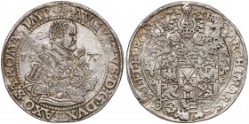 Sachsen, August, Taler 1577 HB, Dresden
Saksonia, August, Talar 1577 HB, Drezno Reference: Dav. 9798
Grade: XF 

WORLD COINS - GERMANY