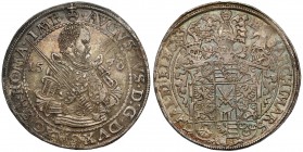 Sachsen, Taler Dresden 1578 HB
Saksonia, August, Talar 1578 HB, Drezno Srebro, średnica 40,6 mm, waga 29,13 g.&nbsp; 
Grade: XF/XF+ 

WORLD COINS ...