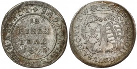 Sachsen, Johann Georg IV., 1/12 Taler 1693
Saksonia, Jan Jerzy IV, 1/12 talara 1693 
Grade: XF 

WORLD COINS - GERMANY