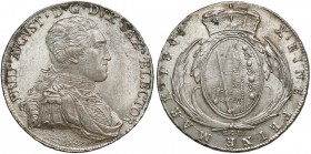 Sachsen, Friedrich August III, Taler 1805
Saksonia, Fryderyk August III, Talar 1805 SGH - B.ŁADNY Reference: Schon 266
Grade: XF+/AU 

WORLD COINS...