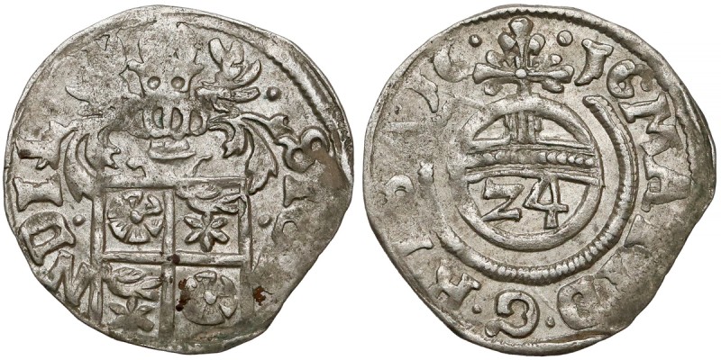 Lippe, Grafschaft, Simon VII, 1/24 Taler 1616 
Grade: VF+ 

WORLD COINS - GER...