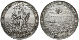 Sachsen, Medaille Schlacht bei Breitenfeld 1631 (Dadler)
Saksonia, Medal Bitwa w Breitenfeld 1631 r. (DADLER) Medal autorstwa słynnego, gdańskiego me...