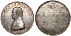 Deutschland, Mecklenburg, Karl II., postum Medaille 1817 - Großherzog von Mecklenburg - Loos
Niemcy, Meklemburgia, Karol II, Medal pośmiertny 1817 - ...