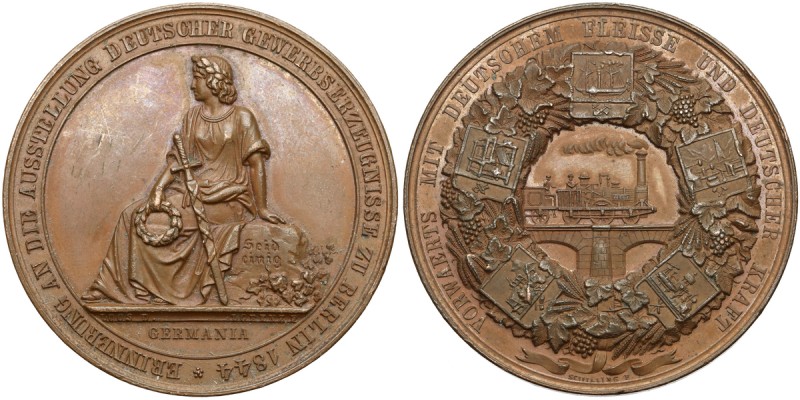 Deutschland, Berlin, Medaille 1844 - Ausstellung deutsche Gewerbserzeugnisse
Ni...