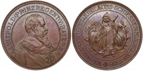 Deutschland, Medaille 1888 - 8. Schiessenfest in Bayern, München
Niemcy, Medal 1888 - 8 Festiwal Strzelecki w Bawarii, Monachium Brąz, średnica 29.50...