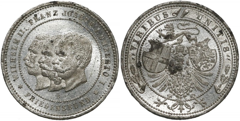 Deutschland, Medaille - Allianz (1888) (Beyenbach)
Niemcy, Medal - Sojusz pokoj...