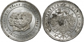 Deutschland, Medaille - Allianz (1888) (Beyenbach)
Niemcy, Medal - Sojusz pokojowy (1888) (Beyenbach) Cynk, średnica 28.4 mm, waga 6.58 g. 

Grade:...
