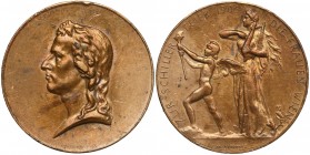 Deutschland, Medaille - 100. Todestag Friedrich Schiller 1905 (S. Schwartz)
Niemcy, Medal - 100. rocznica śmierci Friedricha Schillera 1905 (S. Schwa...