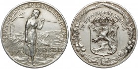 Deutschland, Medaille 1927 - Darmstadt, Landwirtschaftliche Landesausstellung
Niemcy, Medal 1927 - Darmstadt, Rolnicza Wystawa Krajowa Na rancie nabi...