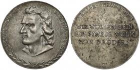 Deutschland, Medaille 1955 - Schiller Friedrich - Silber
Niemcy, Medal 1955 - Schiller Friedrich - Srebro Srebro, średnica 31,5 mm, waga 15,7 g.&nbsp...