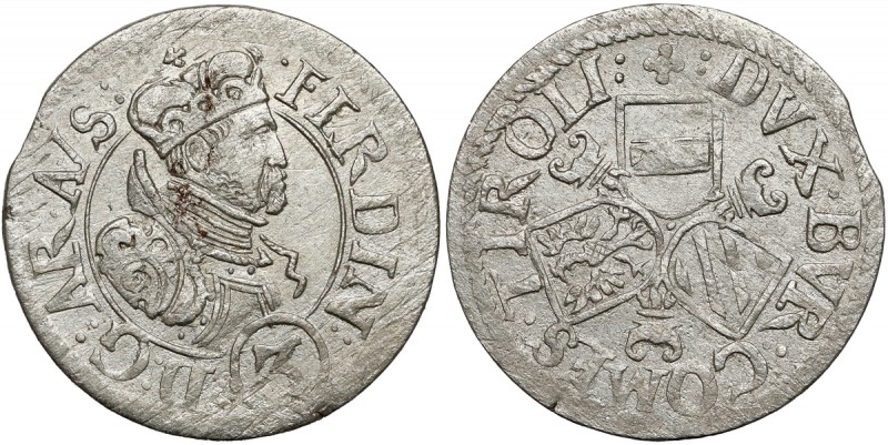 Österreich, Ferdinand II. (1619-1637), 3 Kreuzer Tirol - ohne Datum
Austria, Fe...